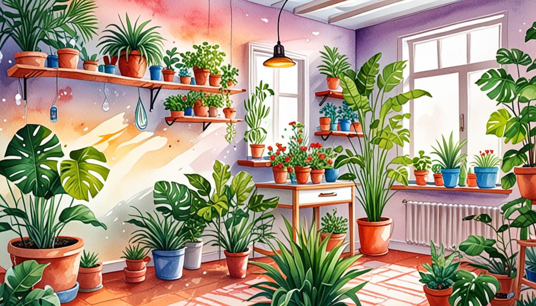 How to Create the Ideal Space for Your Indoor Plants: Lighting, Temperature, and Humidity