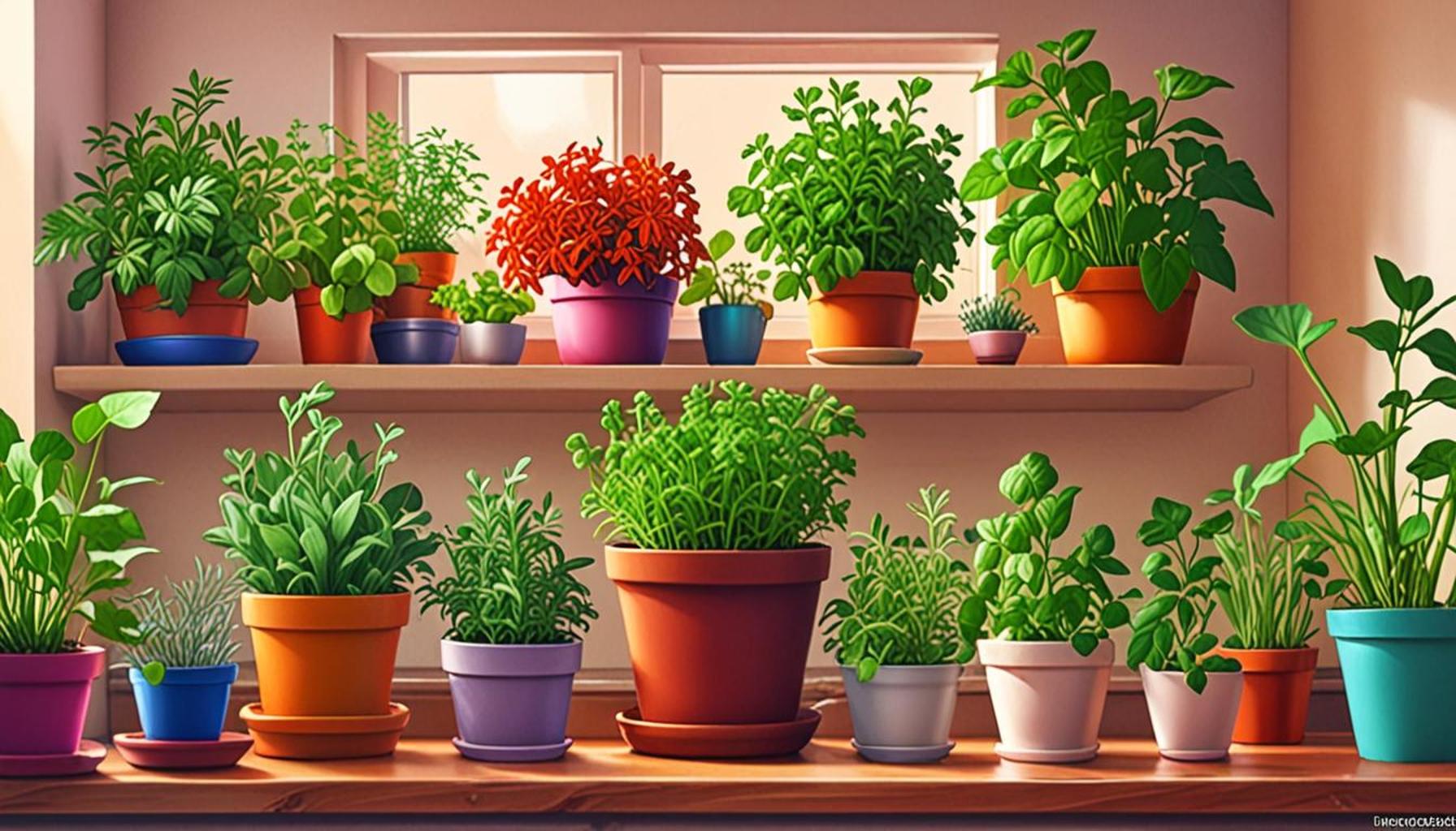 Growing Herbs Indoors: Strategies for Beginners in Small Spaces