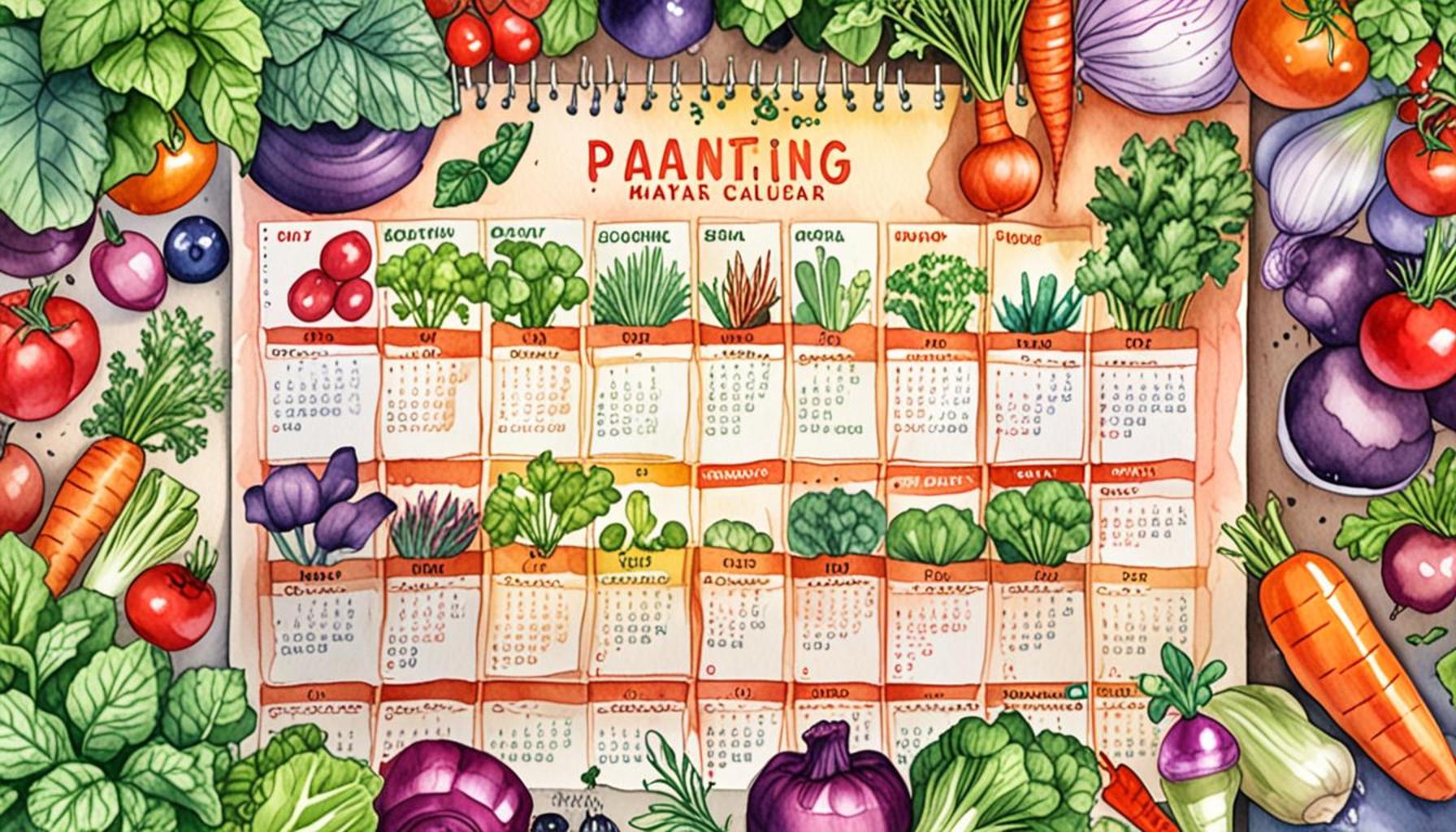 How to Create a Planting Calendar for Your Vegetable Garden: Essential Tips for Beginners