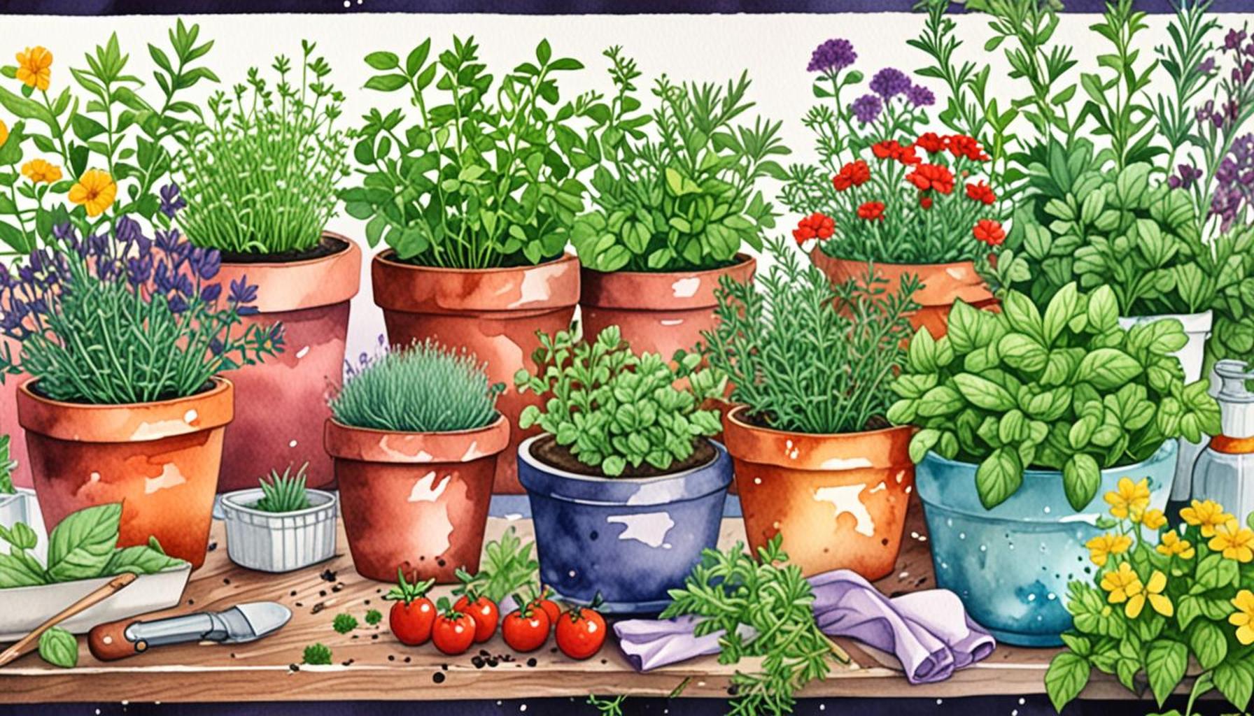 Cultivating an Herb Garden: Sustainable Practices for Beginners