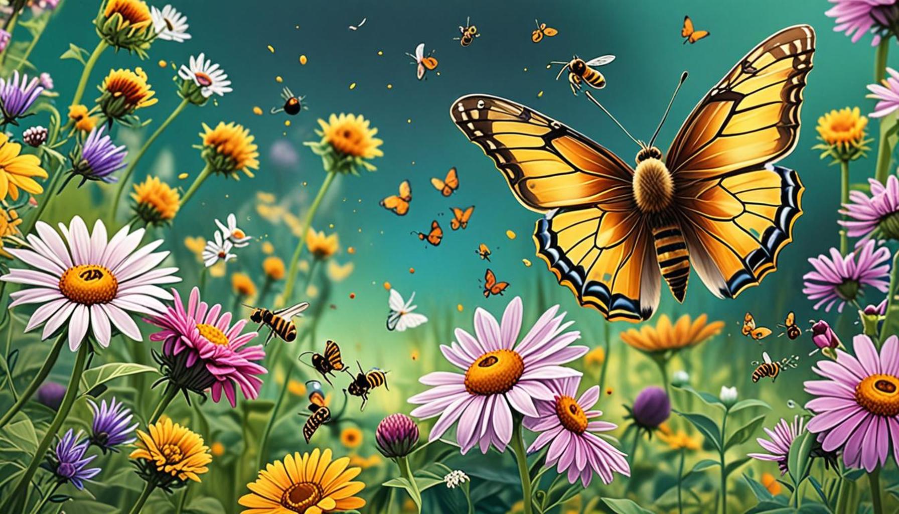 Pollinators and Sustainability: Creating a Bee and Butterfly Friendly Garden