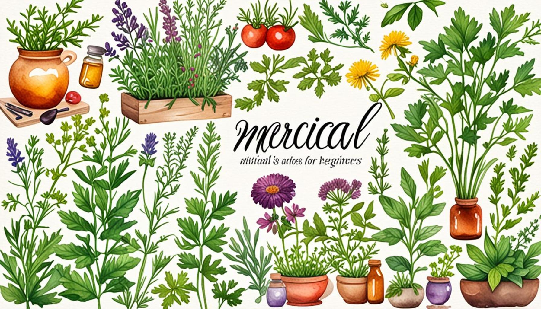 Medicinal Herbs for Beginners: How to Grow and Use at Home