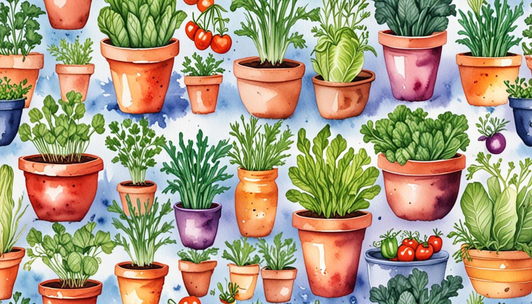 Growing Vegetables in Pots: Solutions for Limited Spaces