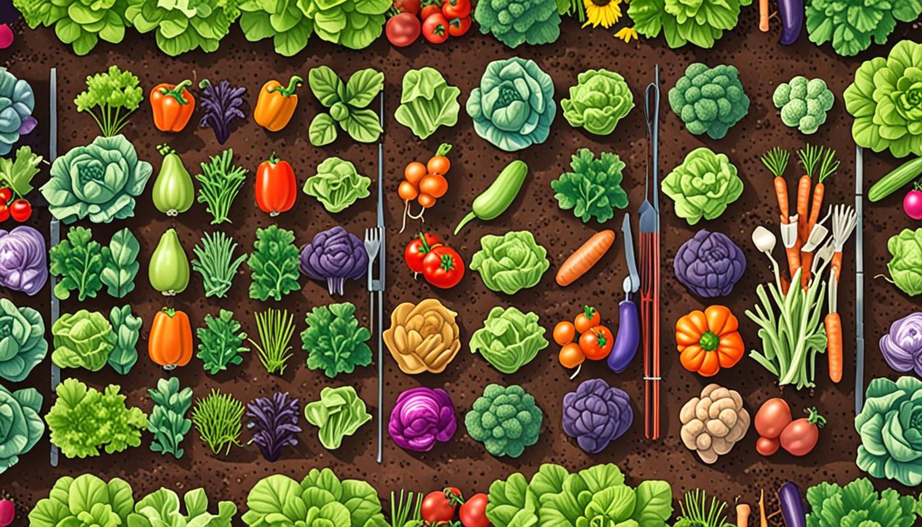 How to Plan a Vegetable Garden for the Whole Year: Tips for Beginners